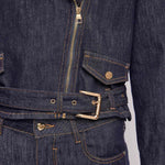 Giubbotto biker con cintura 611BD36001 00 GAUDI' 