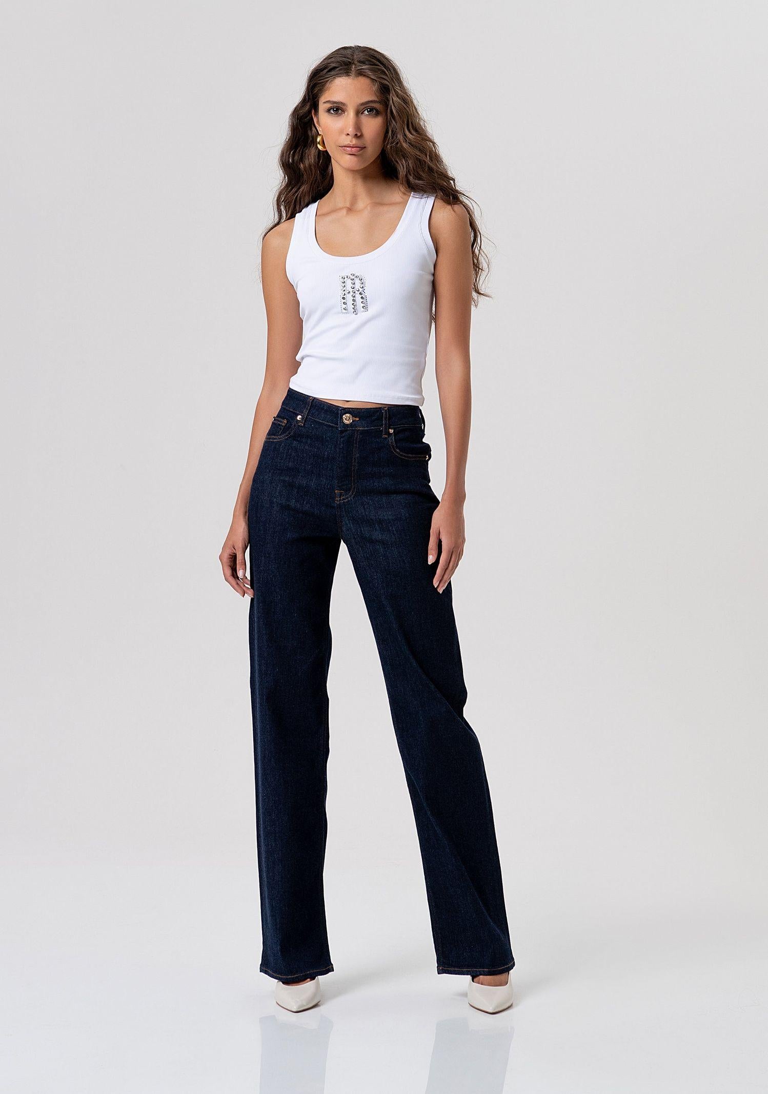 Jeans flare effetto push up - Fracomina FP26SV8050D46493 L23 FRACOMINA 