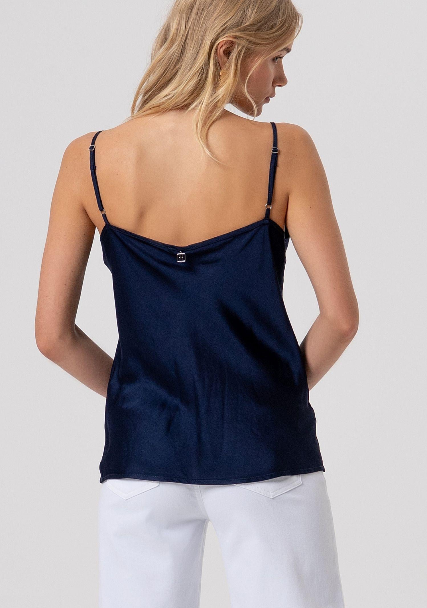 Top in raso FR26ST2033W41301 117 FRACOMINA 