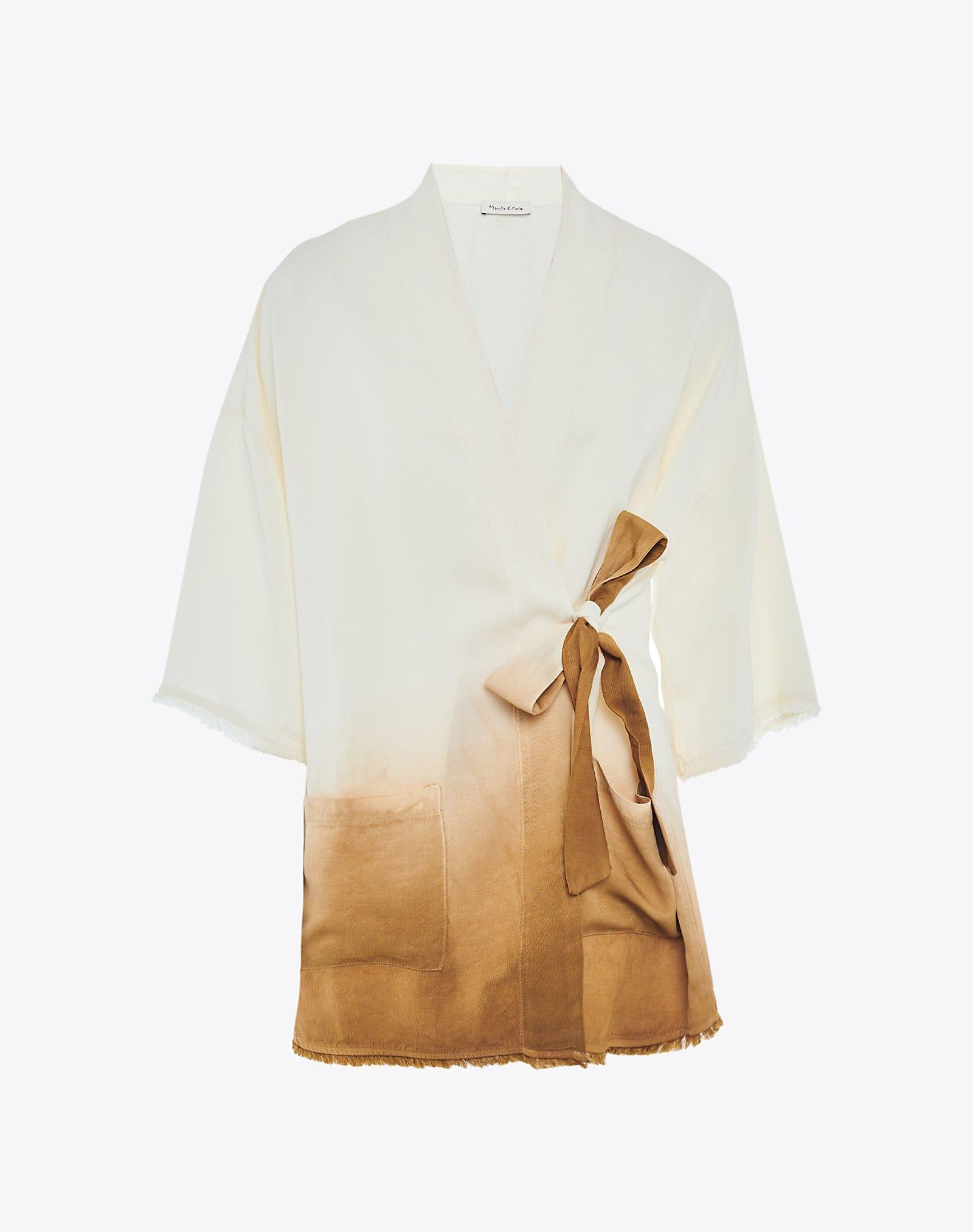 Giacca kimono G017RC MA640 MANILA GRACE 