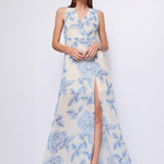 Abito lungo stampa floreale 511FD15013 51104702 GAUDI' 