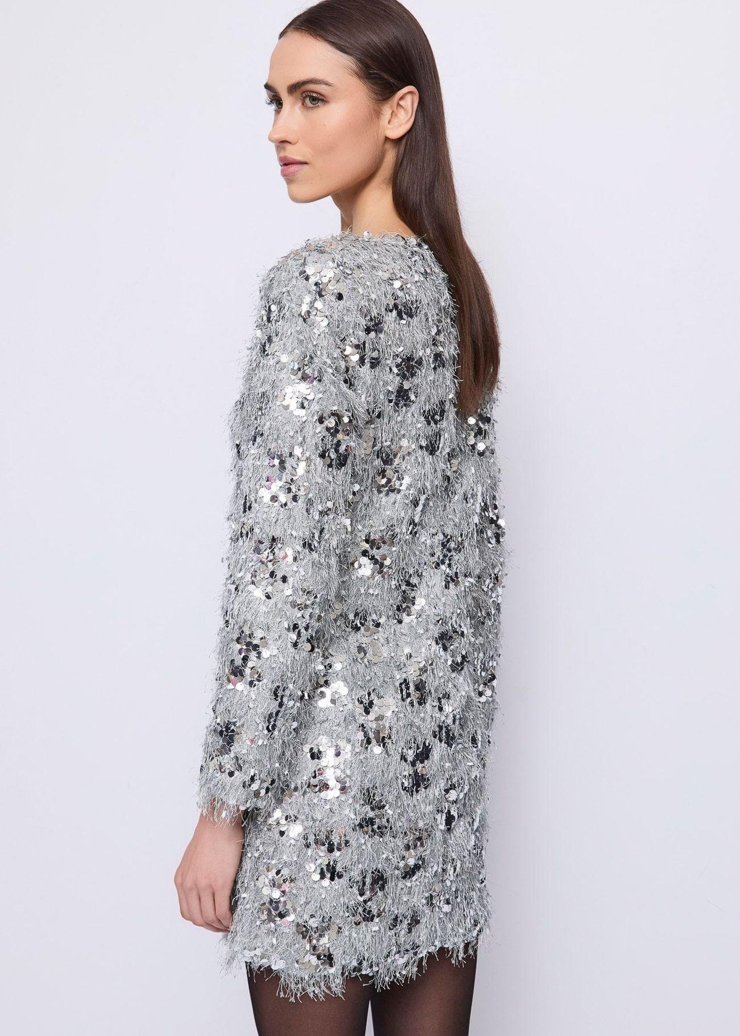 Abito con frange e paillettes - Gaudi 521FD14001 2045 GAUDI' 
