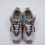 Sneakers rosa azzurro e oro 6F033 2013 CLJD 