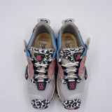 Sneakers rosa azzurro e oro 6F033 2013 CLJD 