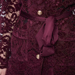 Giacca in pizzo floreale 521FD35012 2434 GAUDI' 