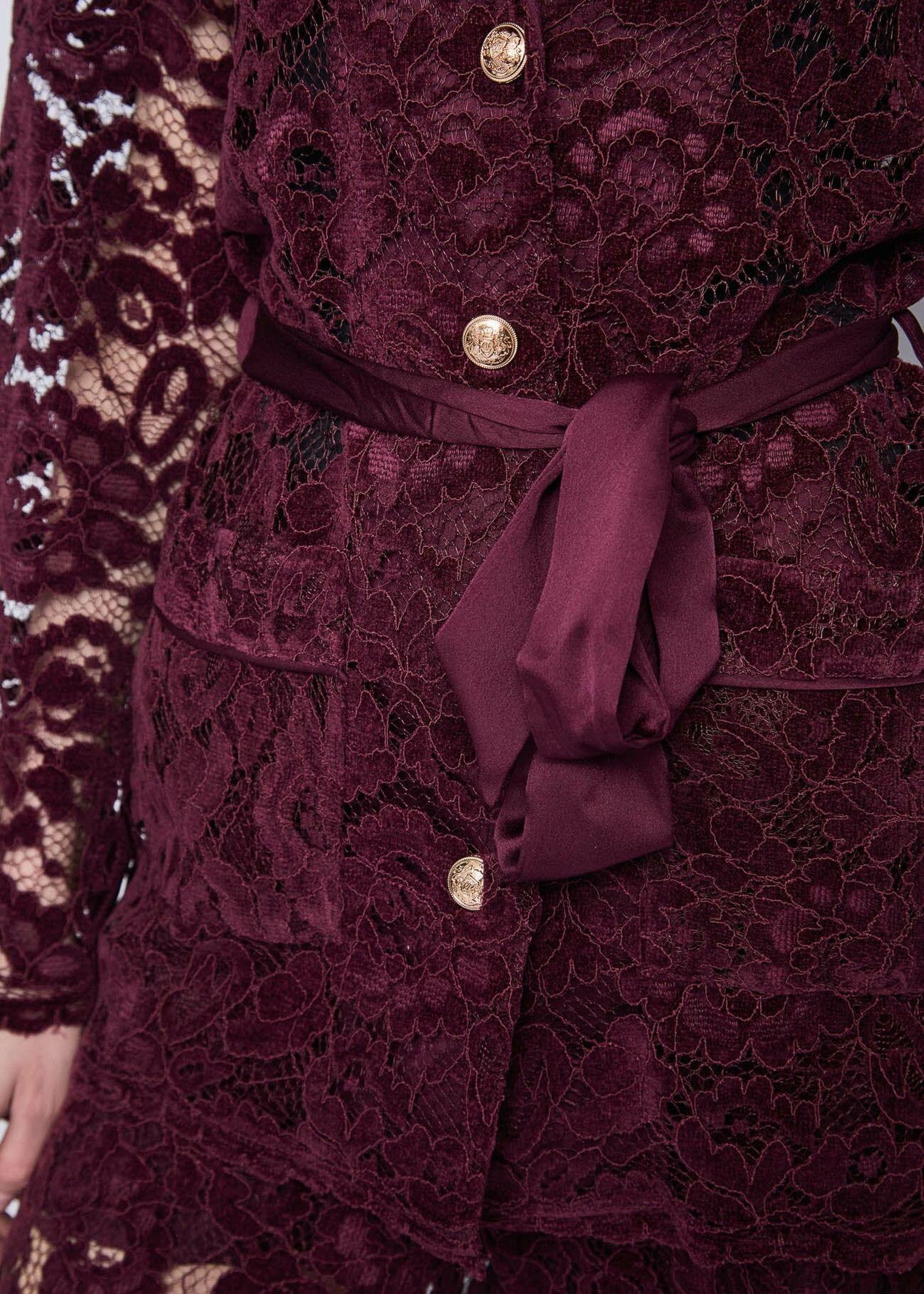 Giacca in pizzo floreale 521FD35012 2434 GAUDI' 