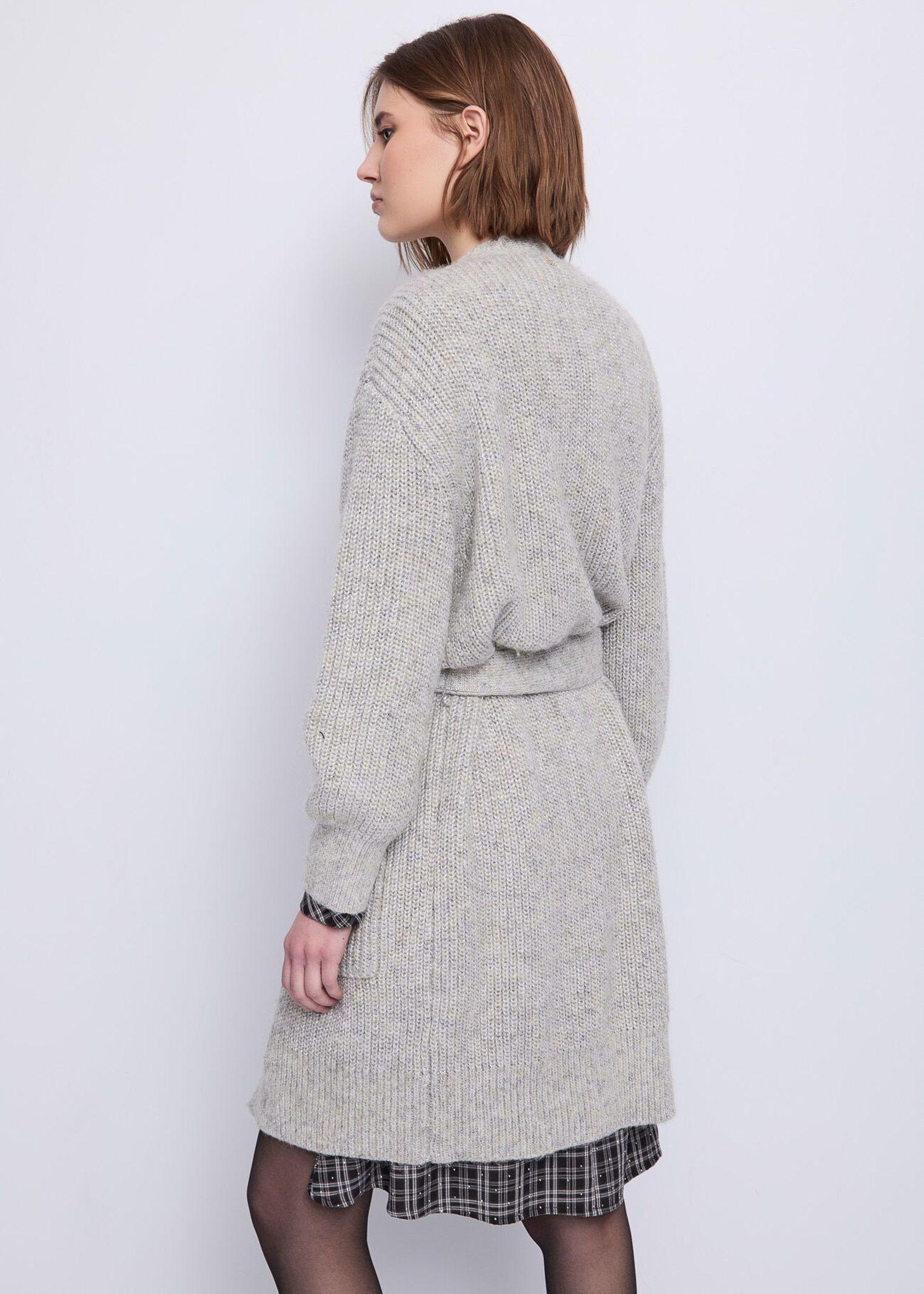 Cardigan con cintura - Gaudi 521BD33001 525048-02 GAUDI' 