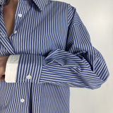 Camicia in popeline a righe - Eleh SS260034 BLU ELEH 