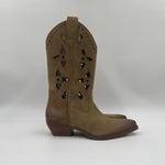 Stivaletto texano in camoscio 1719 CAMMELLO CHIARINI 