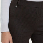 Pantalone con motivo micro check DR49PEFW25 A75F RAGNO 