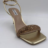 Sandalo Entice con strass - Steve Madden SMSSENTICE ORO STEVE MADDEN 