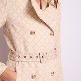 Trench doppiopetto con cintura in vita 511FD35004 51100101 GAUDI' 