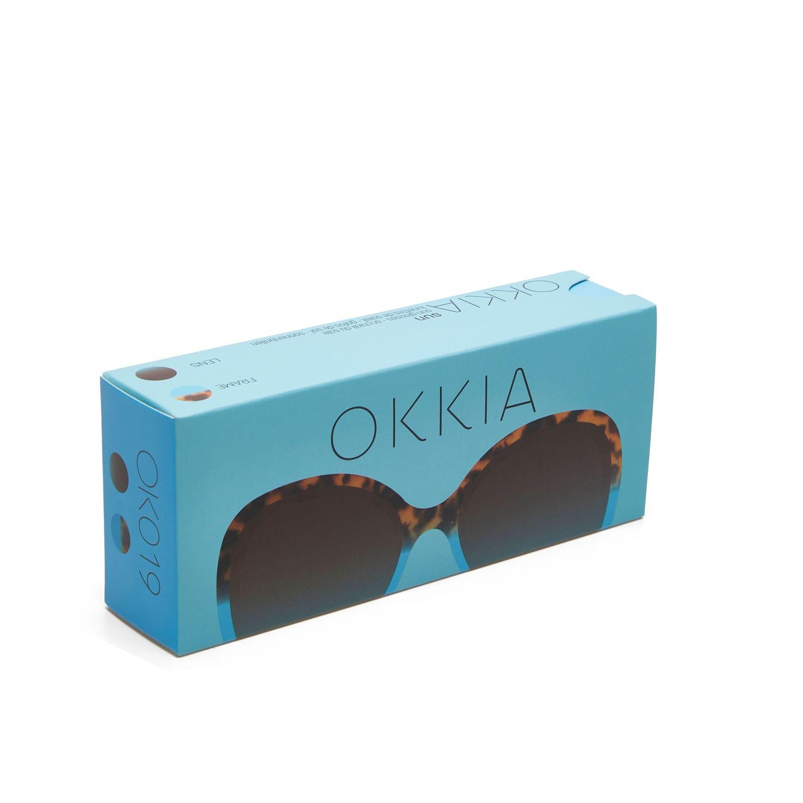 Occhiale da sole Anna OK019HB AZZURRO OKKIA 