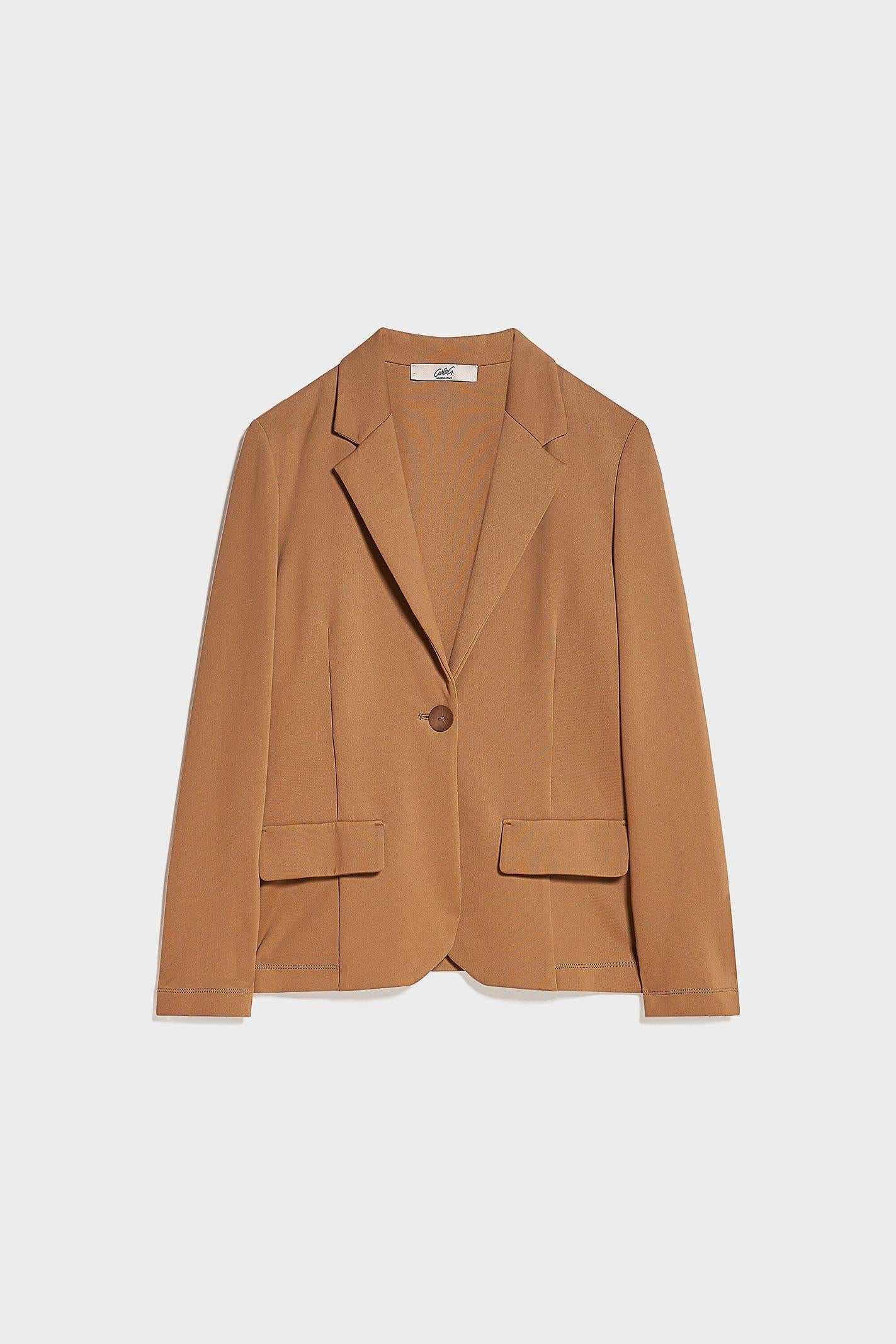 Giacca monopetto in jersey - Carla G IMIC22D6 38 CARLA G. 