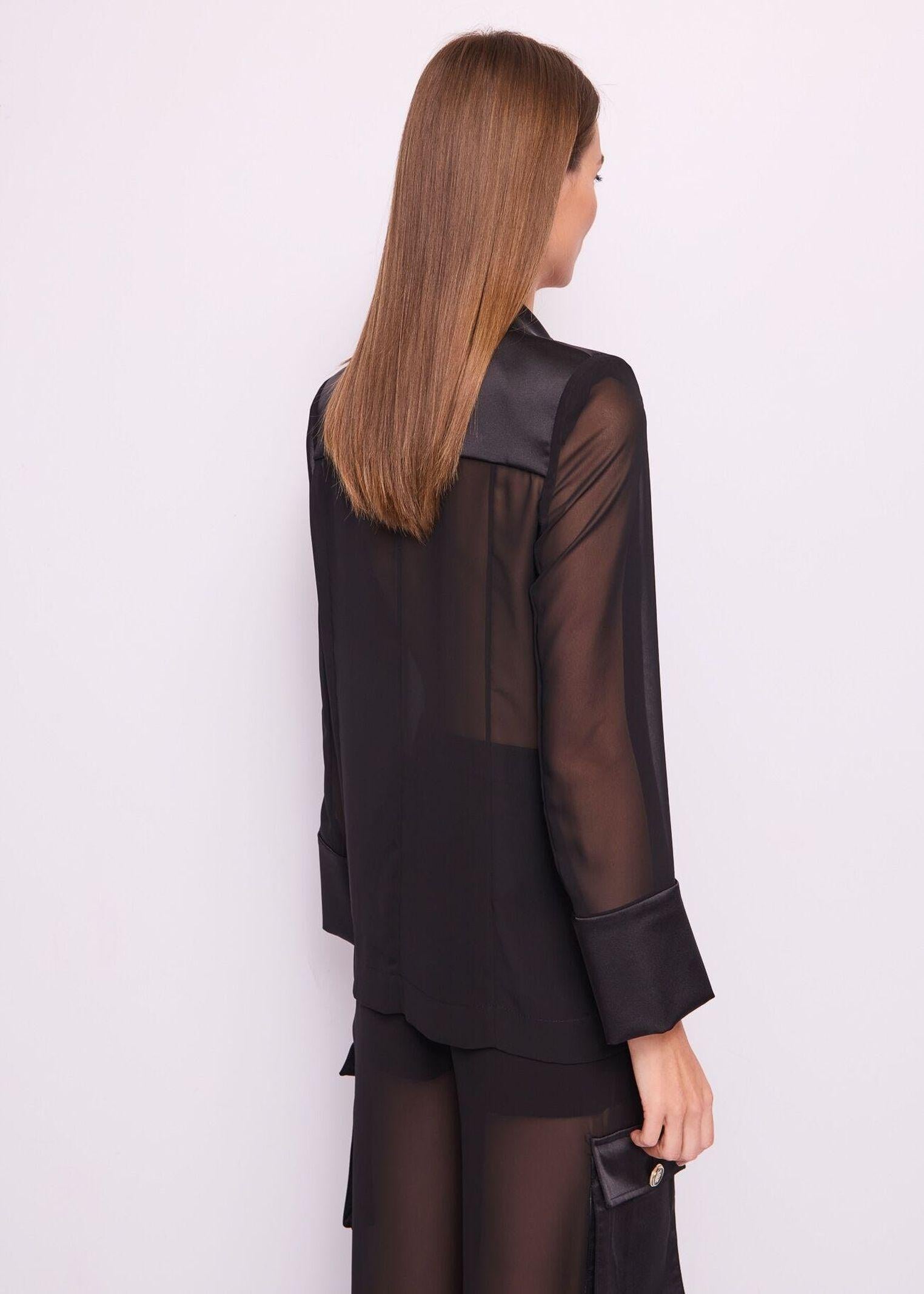 Giacca monopetto trasparente 511FD35017 2001 GAUDI' 