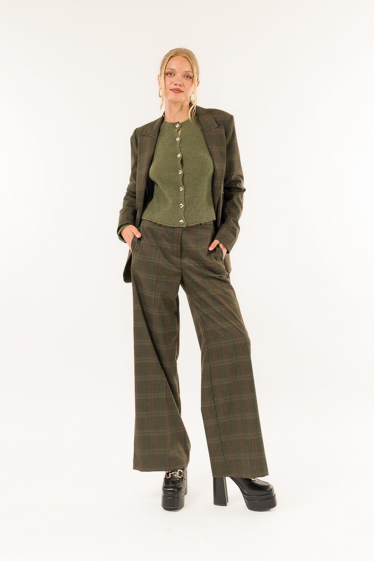 Pantalone con piega - Kontatto CO212C V1 KONTATTO 