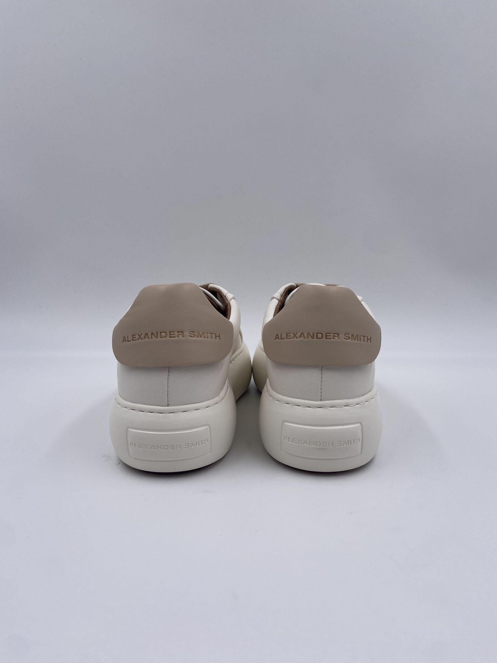 Sneakers Soho White Nude ASBBSOW 3563 WBE ALEXANDER SMITH 
