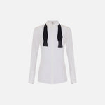 Camicia con cravattino smoking CA10952E2 360 ELISABETTA FRANCHI 