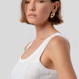 Top con strass FR26ST4005K524R9 108 FRACOMINA 