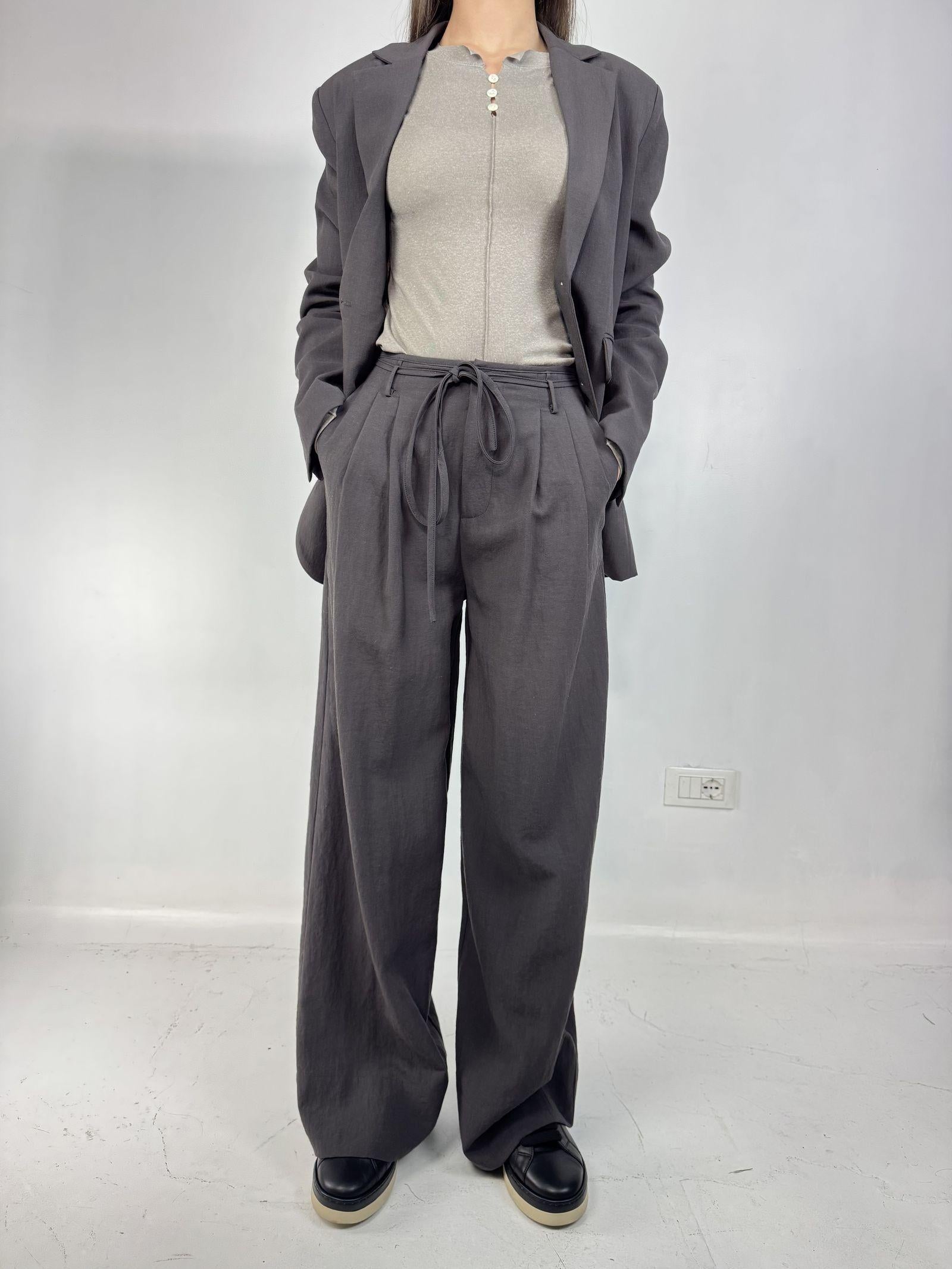 Giacca monopetto in misto lino - Eleh SS260119 MALVA ELEH 