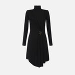 Abito con accessorio gioiello - Elisabetta Franchi AB68947E2 110 ELISABETTA FRANCHI 