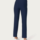 Pantalone gamba dritta in tessuto Compact