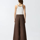 Pantaloni wide leg 106228A32P M28 PINKO 
