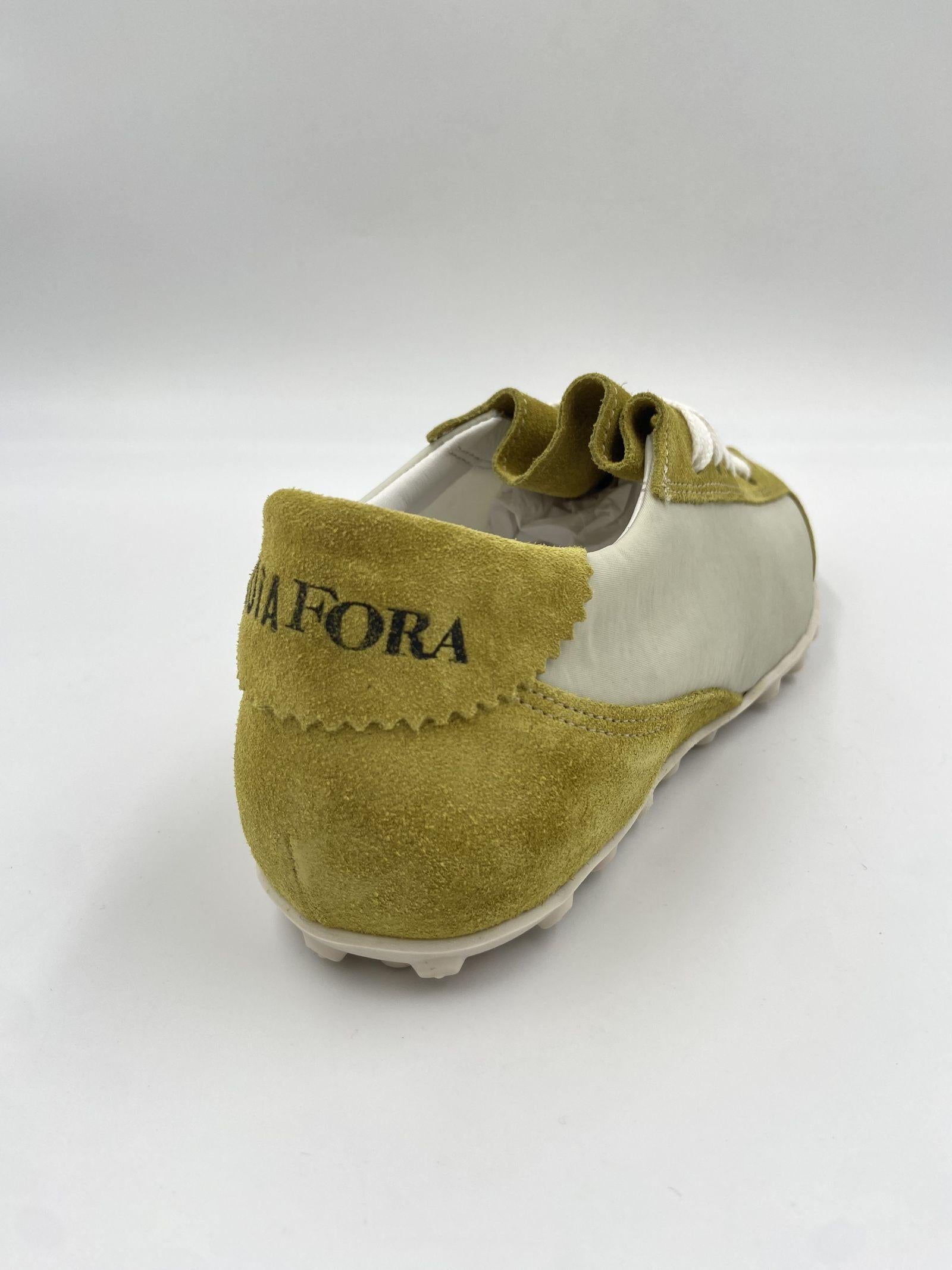 Sneakers Play Suede - Andia Fora PLAYSUEDE GIALLO ANDIA FORA 