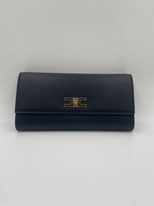 Baguette con tracolla e placca logo - Elisabetta Franchi