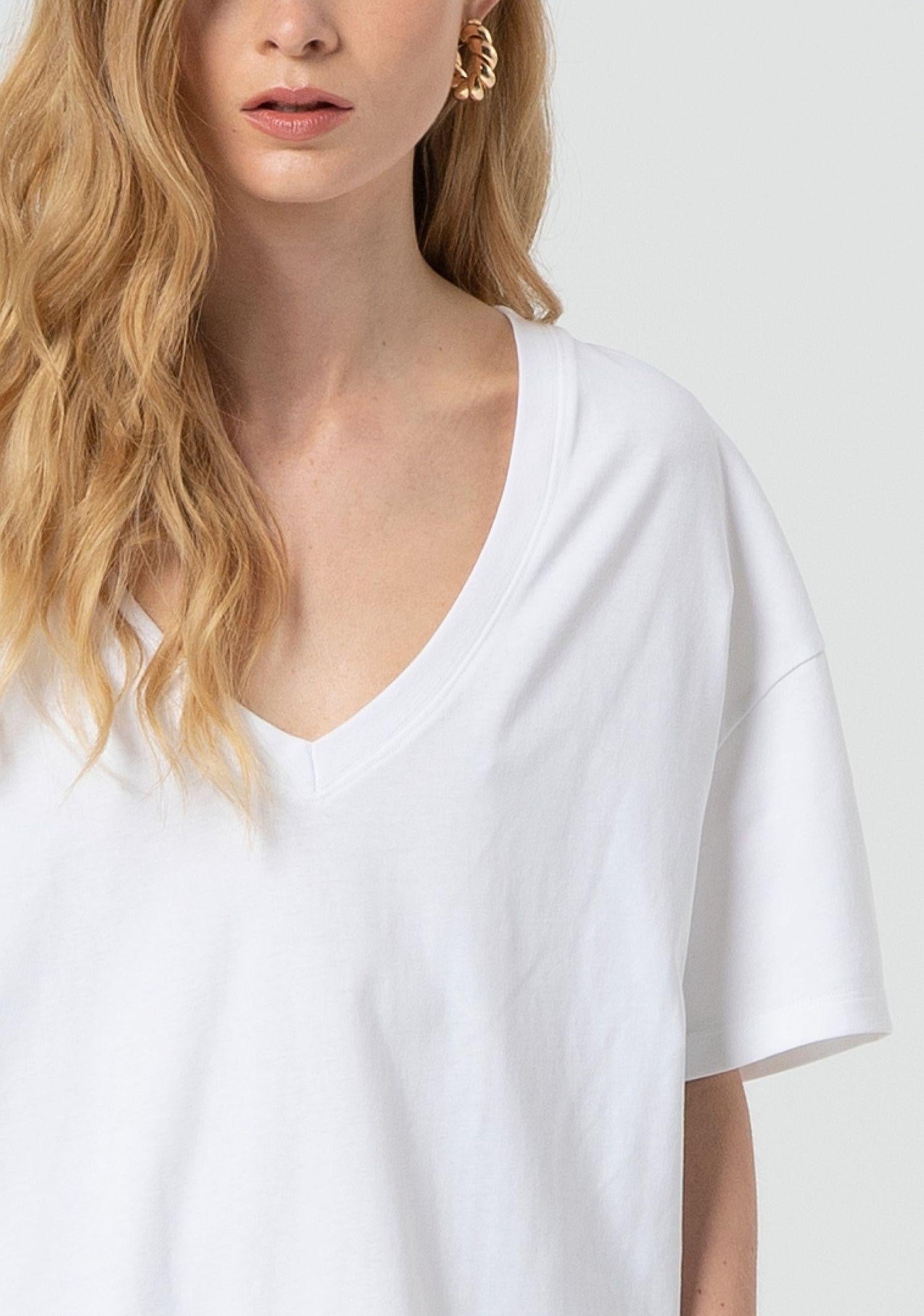 T-shirt over in jersey FP25ST3015J48001 278 FRACOMINA 