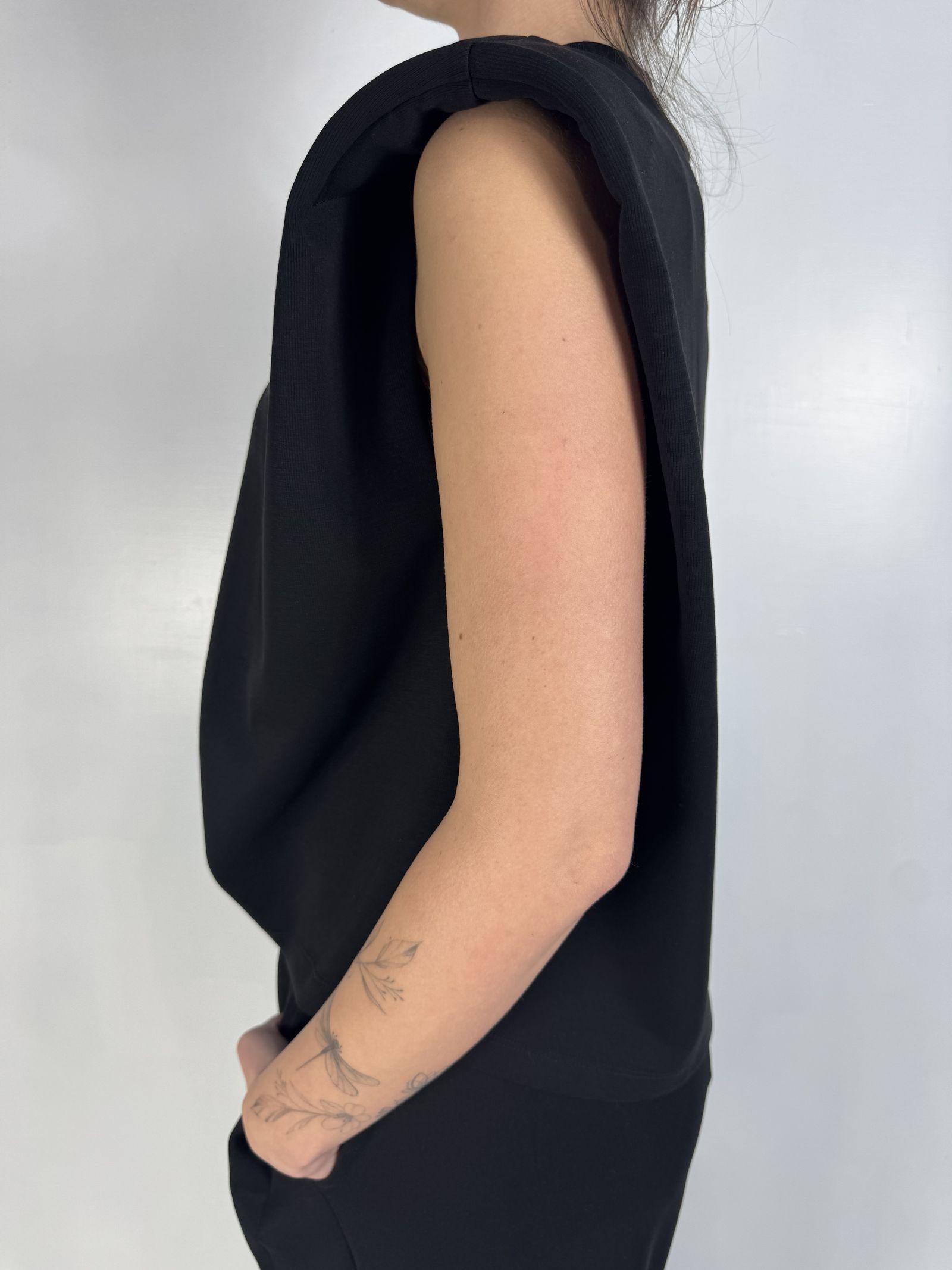 Top con spalline imbottite - Eleh SS260183 NERO ELEH 