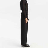 Pantaloni con tessuto sovrapposto - Eleh EFW250183 NERO ELEH 