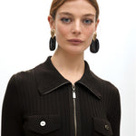 Cardigan con cerniera LF2511007 00N LOLA 