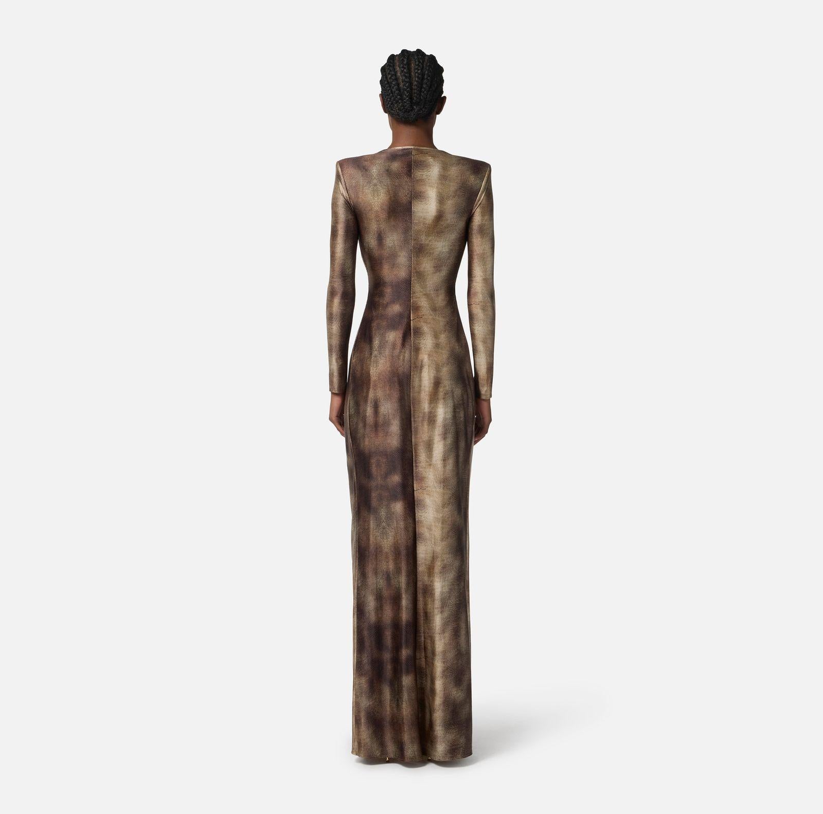 Abtio in lycra stampa pitone ABR3557E2 EL1 ELISABETTA FRANCHI 