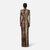 Abtio in lycra stampa pitone ABR3557E2 EL1 ELISABETTA FRANCHI 