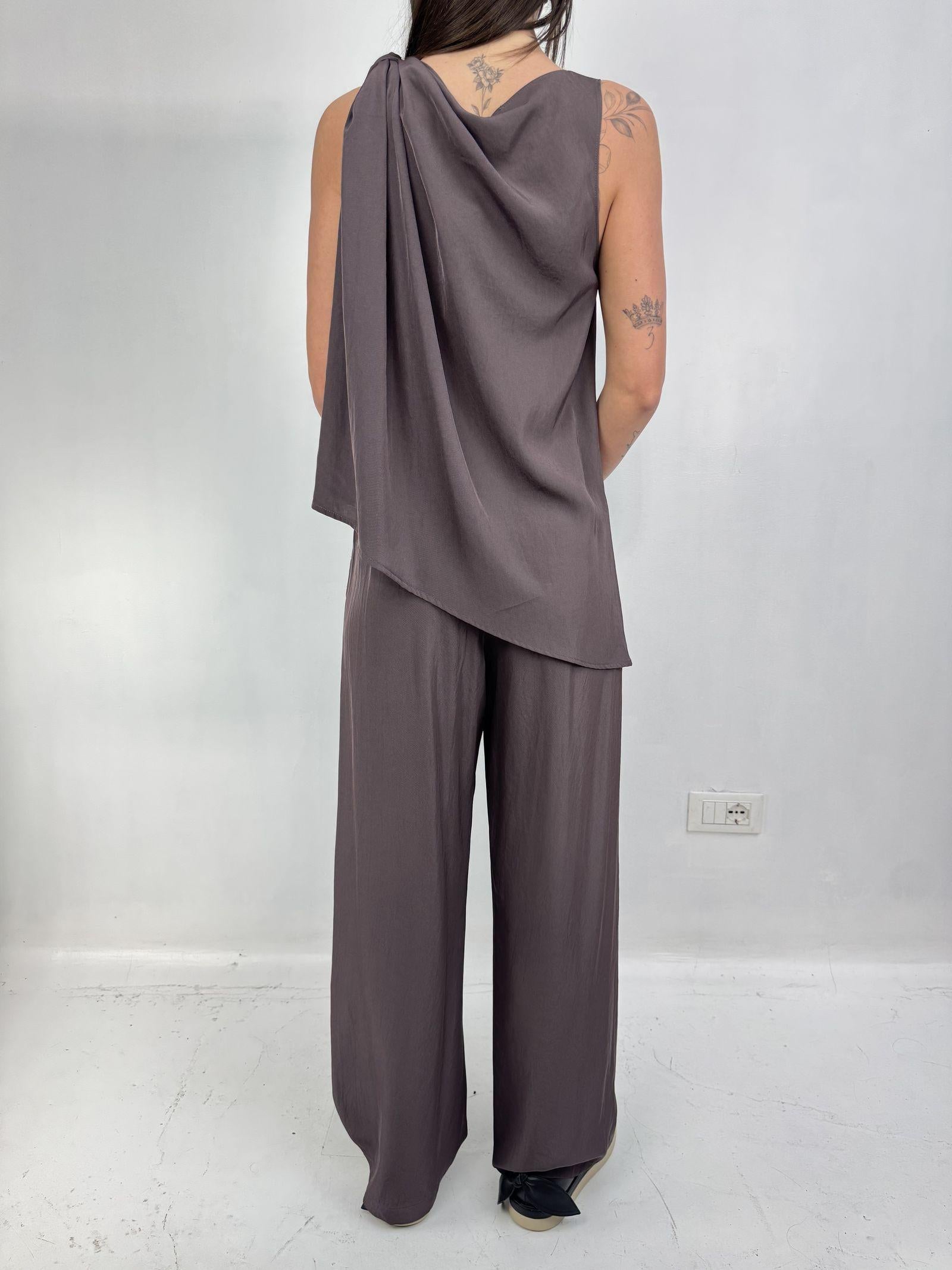 Pantalone gamba ampia - Eleh SS260235 MALVA ELEH 