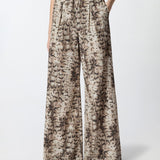 Pantalone ampio con stampa snake - Pinko 106963A3B1 CZ9 PINKO 