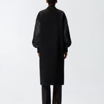 Cappotto lungo in panno 105640A2SL Z99 PINKO 