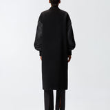 Cappotto lungo in panno 105640A2SL Z99 PINKO 