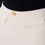 Pantalone slim in crèpe PA07751E2 193 ELISABETTA FRANCHI 