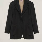 Giacca oversize in gabardina