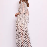 Abito a pois maniche lunghe 511FD15010 51104601 GAUDI' 