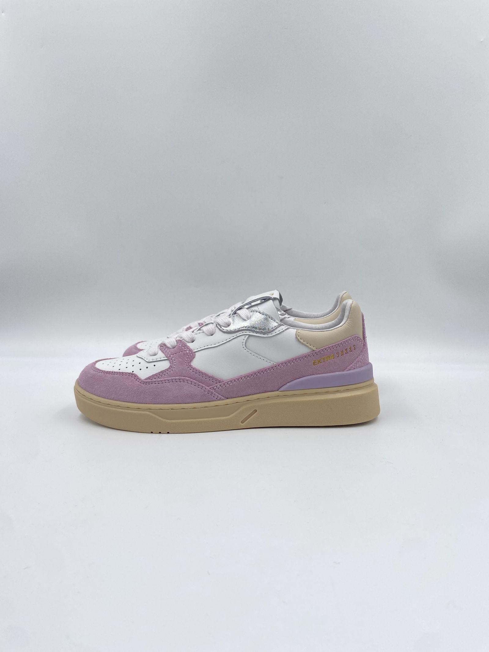 Sneakers Club Tennis 1.11 - Extr4 1209022 BIANCOLILLA EXTR4 