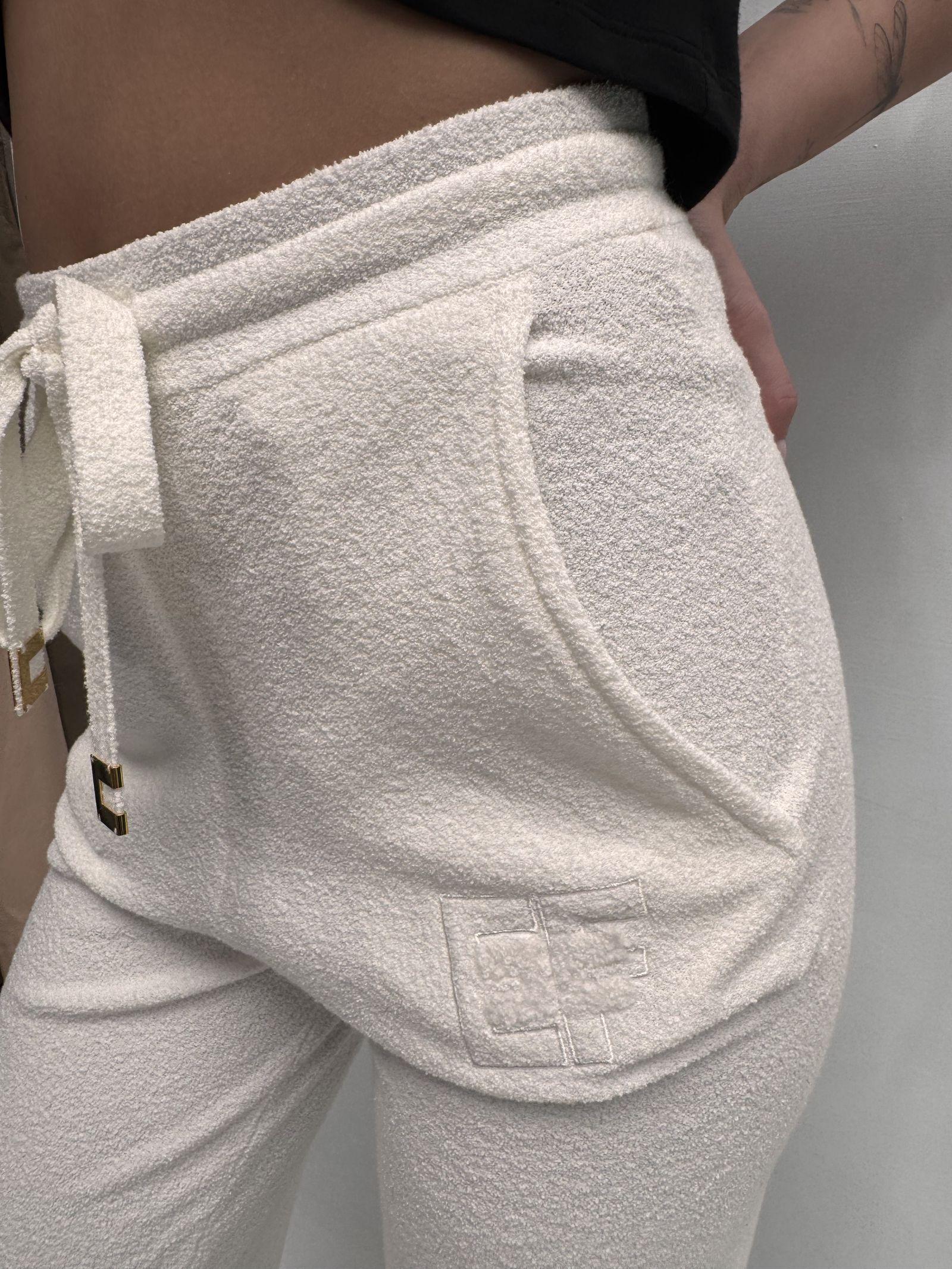 Pantalone tuta con coulisse - Elisabetta Franchi KP56S41E2 360 ELISABETTA FRANCHI 