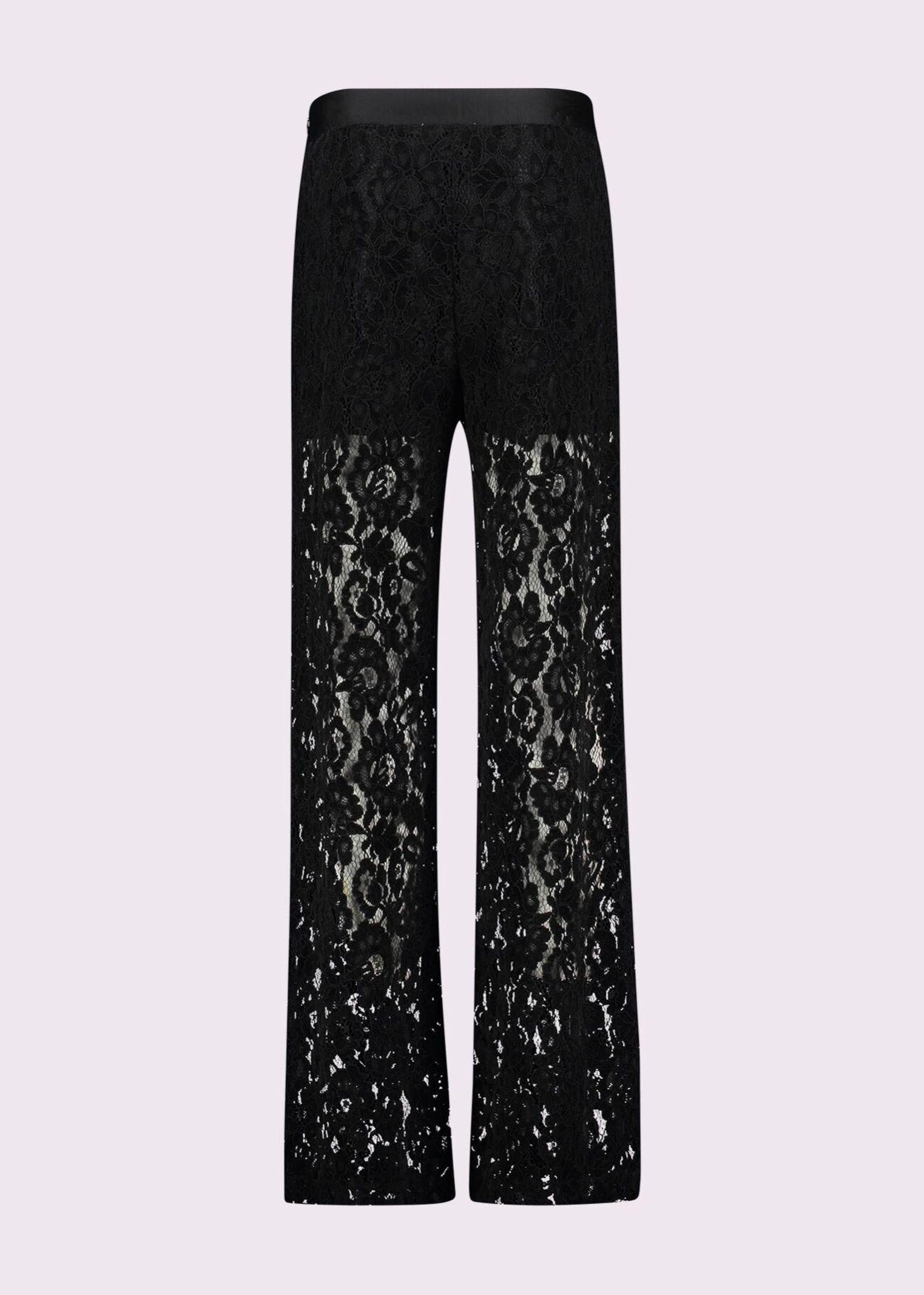 Pantaloni in pizzo floreale 521FD25004 2001 GAUDI' 