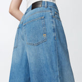 Jeans ballon con gamba avvolgente