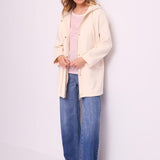 Jeans wide leg con pinces