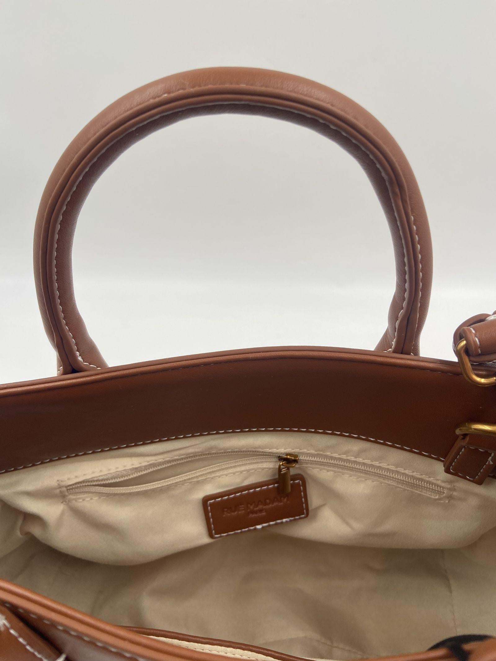 Borsa Riviera Tote mini - Rue Madam Paris RIVIERAMINITOTE MARRONE RUE MADAM PARIS 