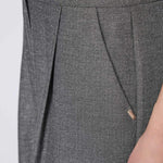 Pantalone chevron con piega - Gaudi 521FD25006 521052-01 GAUDI' 