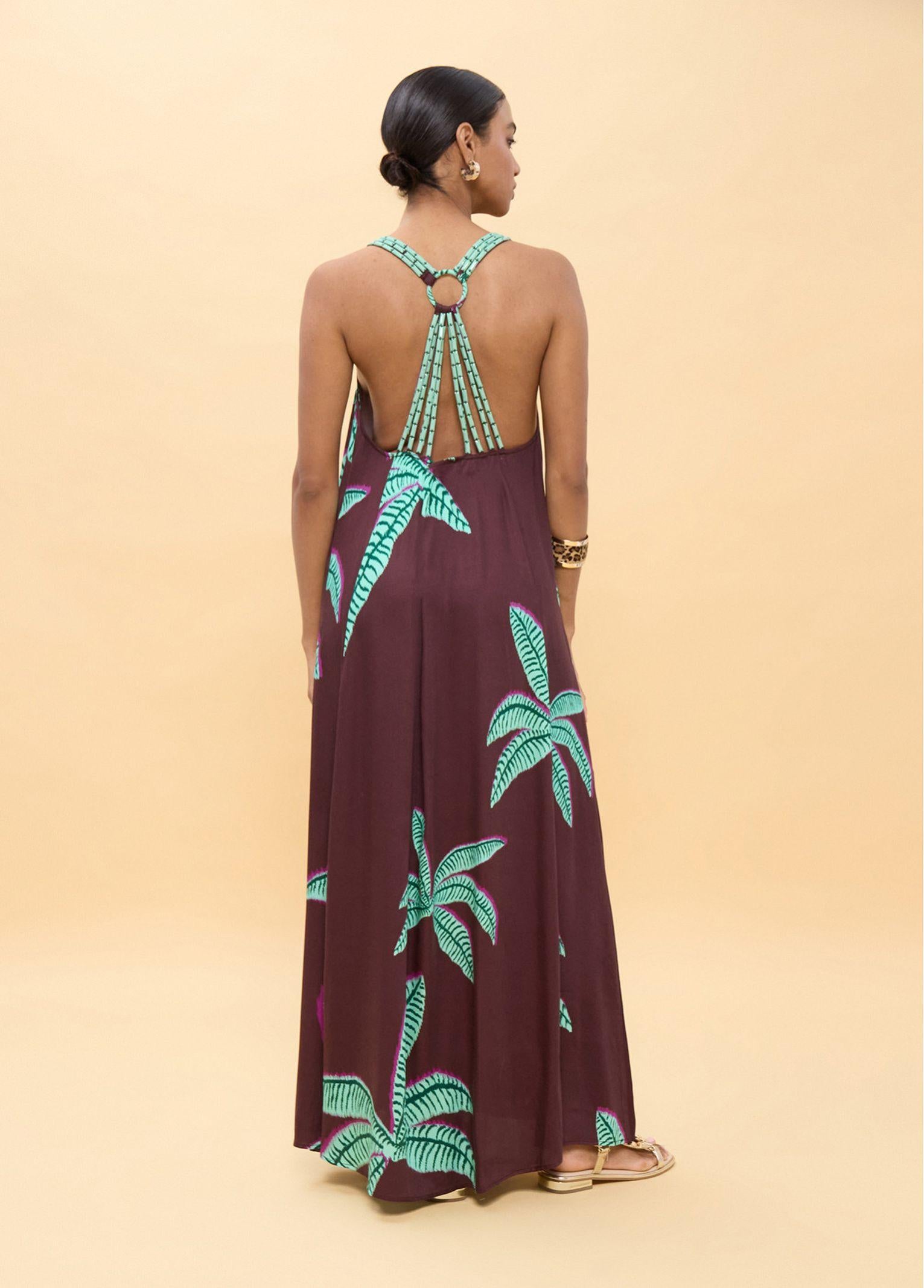 Abito stampa palme - LolaCasademunt LS2616022 256 LOLA 